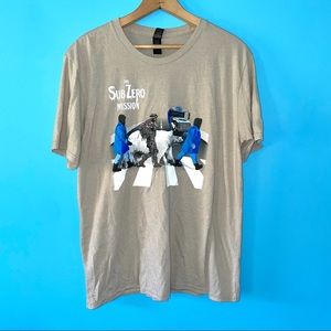 The Subzero Mission The Beatles Abbey Road Graphic Tee T-Shirt Short Sleeve